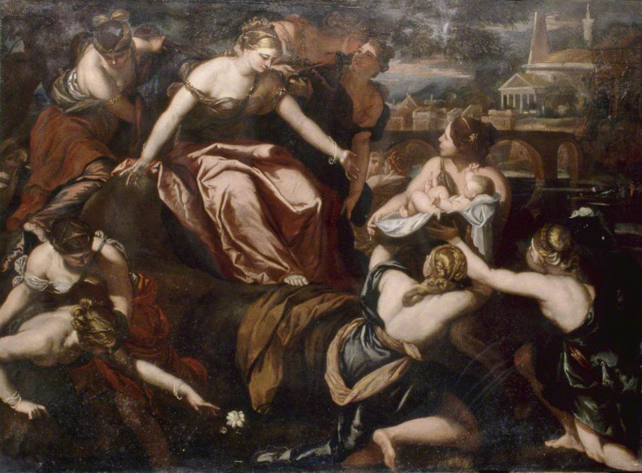 La scoperta di Mosè - Luca Giordano