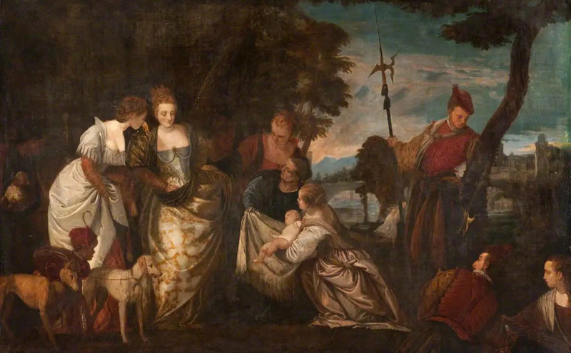 La découverte de Moïse - Paolo Veronese