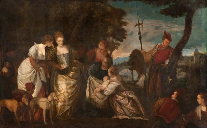 La découverte de Moïse - Paolo Veronese