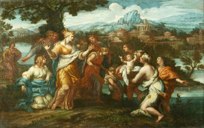 La scoperta di Mosè - Pietro da Cortona