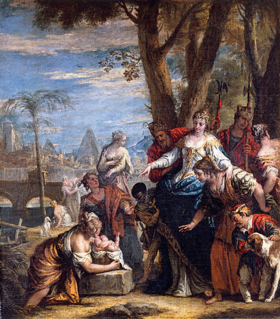 La scoperta di Mosè - Sebastiano Ricci