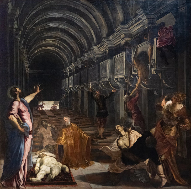 La Scoperta del corpo di San Marco - Jacopo Tintoretto