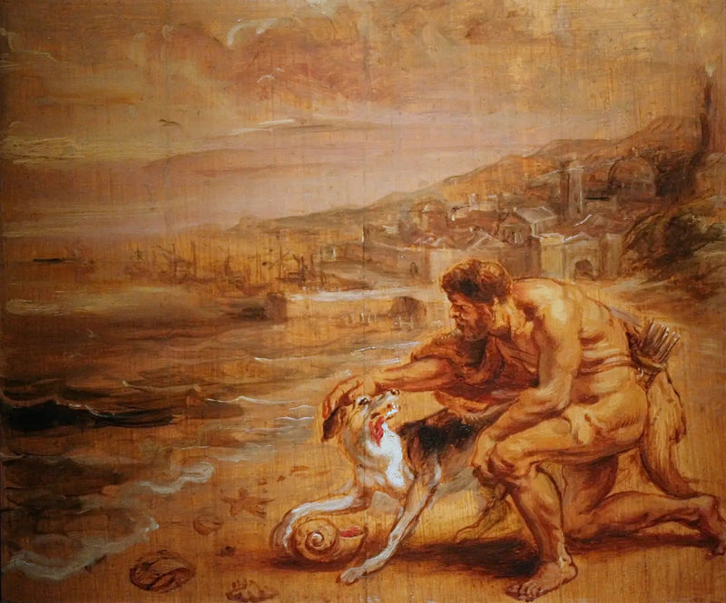 La Scoperta del porpora - Peter Paul Rubens