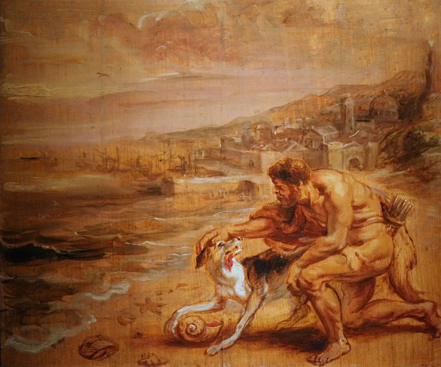La Scoperta del porpora - Peter Paul Rubens