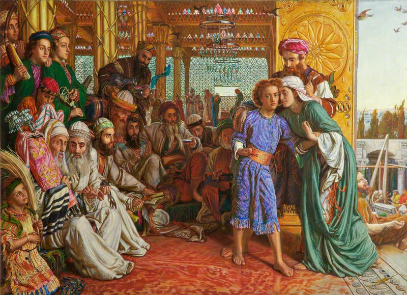 La scoperta del Salvatore nel Tempio - William Holman Hunt