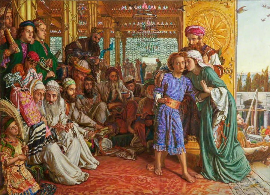 La scoperta del Salvatore nel Tempio - William Holman Hunt