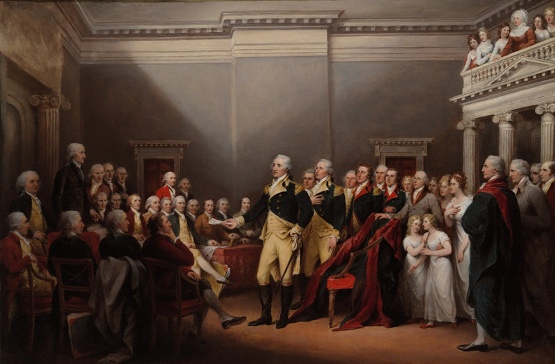 La dimissione del generale Washington, il 23 dicembre 1783 - John Trumbull