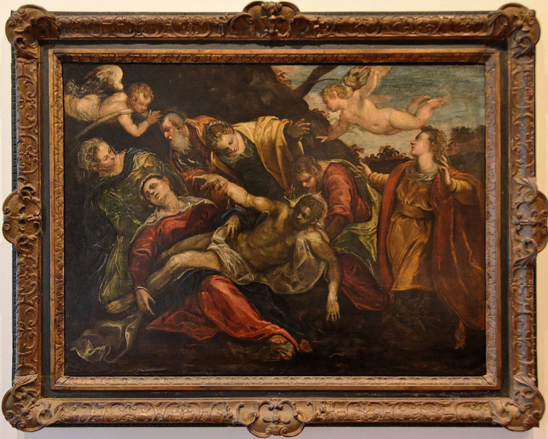 La Déploration del Cristo - Jacopo Tintoretto