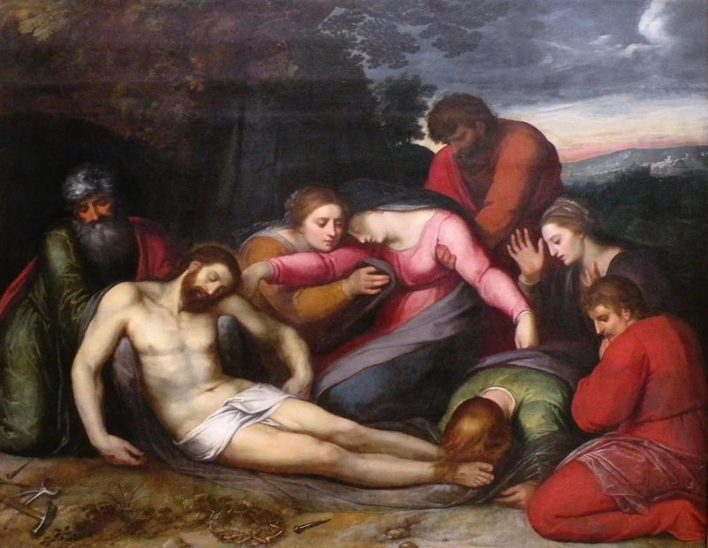 La Déploration del Cristo - Peter Paul Rubens