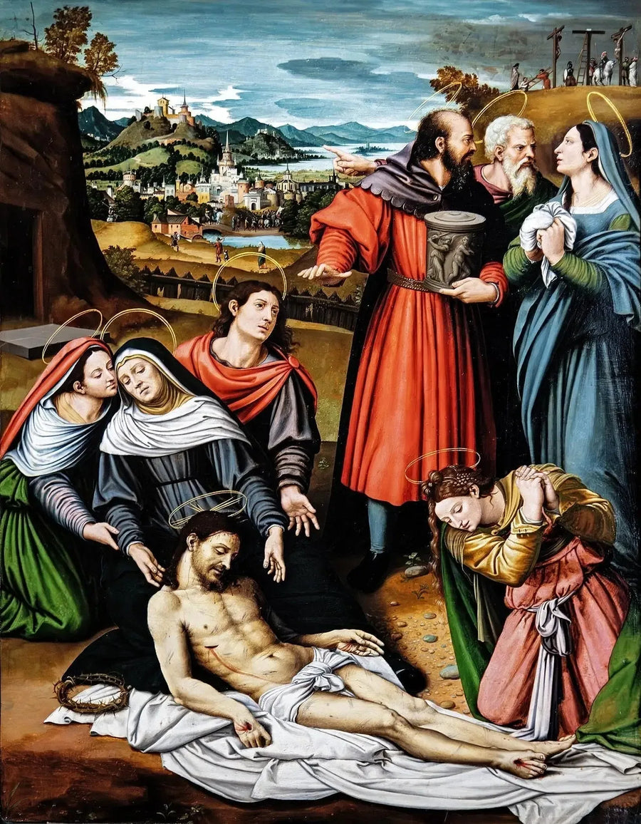 La Déploration del Cristo - Vicente Masip