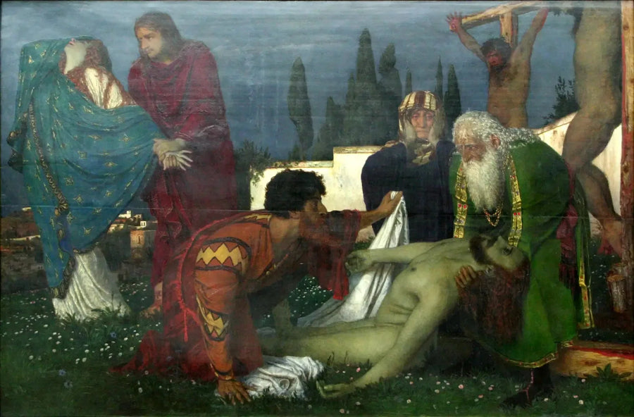 La Deposizione - Arnold Böcklin