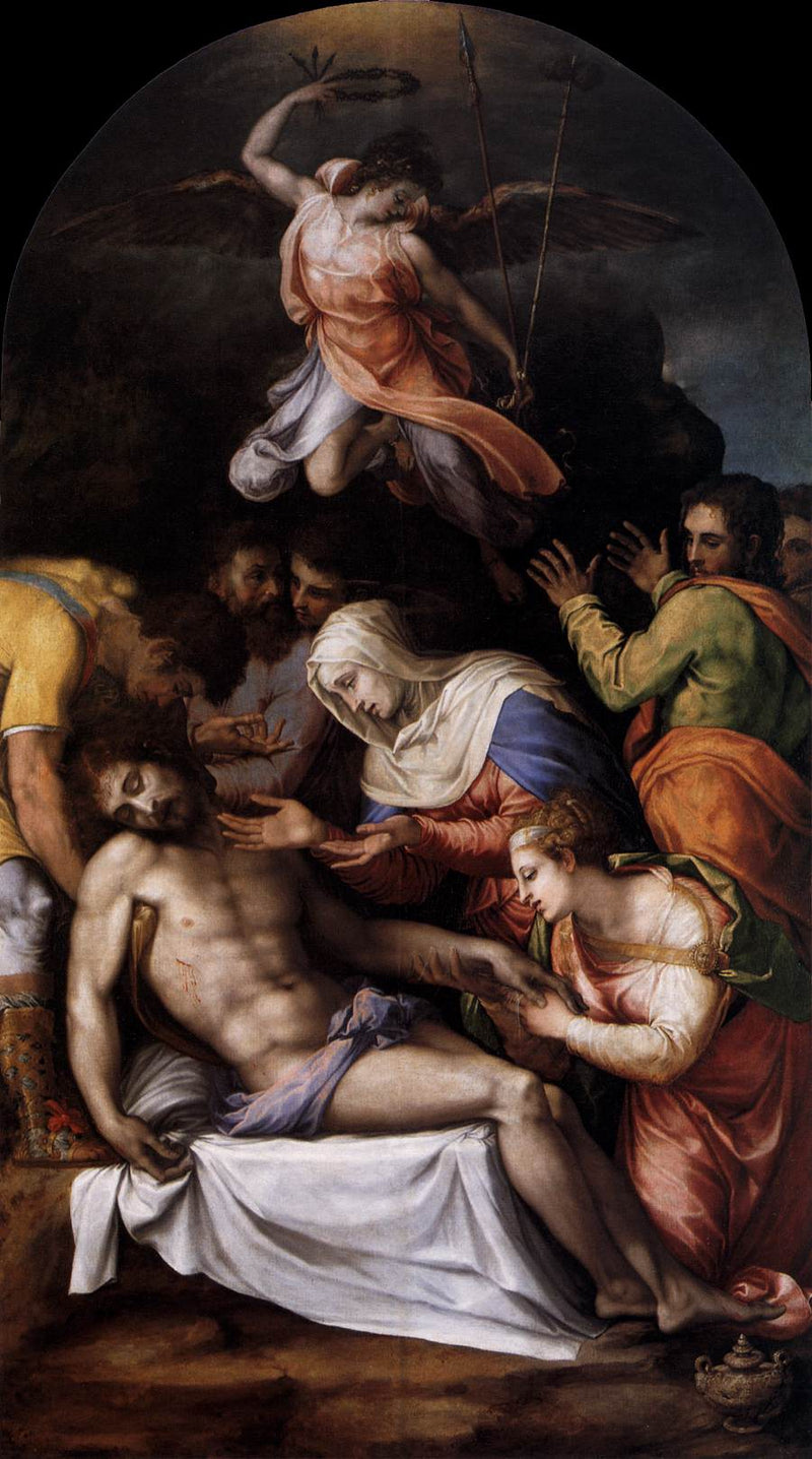 la deposizione della croce - Francesco Salviati