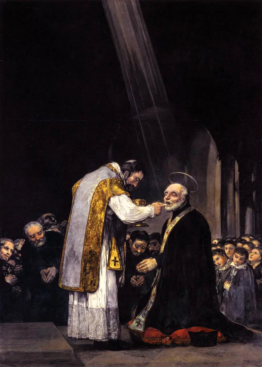 L'Ultima Comunione di san Giuseppe Calasanz - Francisco de Goya