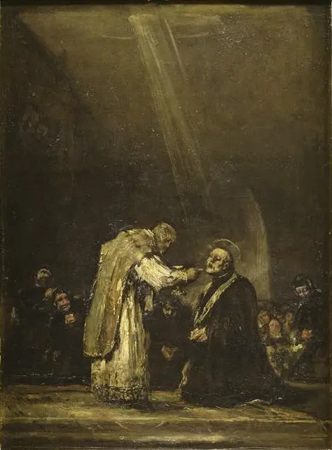 L'ultima comunione di San Giuseppe di Calasanz - Francisco de Goya