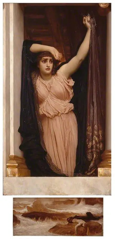 L'ultima veglia dell'eroe - Frederic Leighton