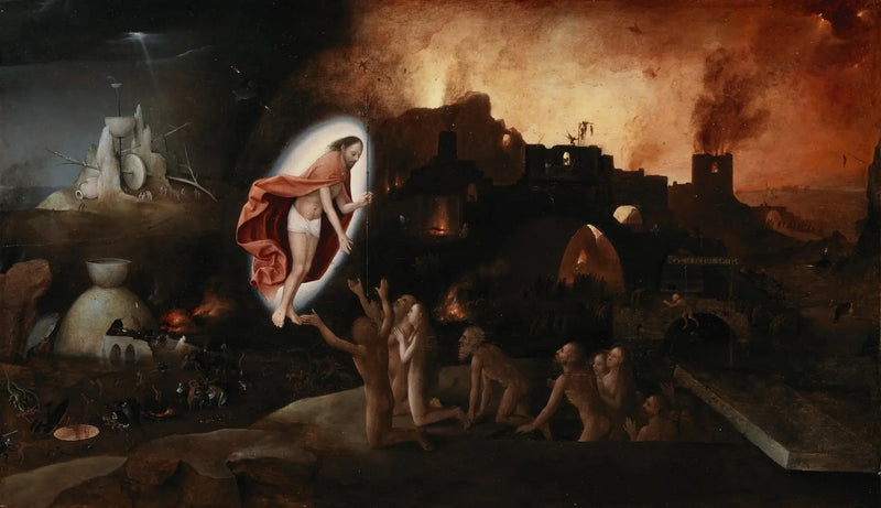 La Discesa negli Inferi - Hieronymus Bosch