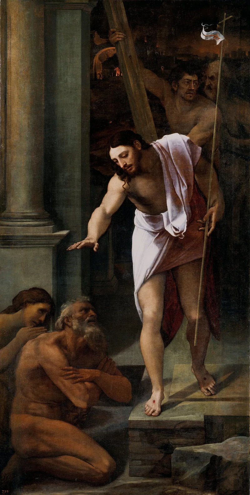 La discesa di Cristo negli inferi - Sebastiano del Piombo