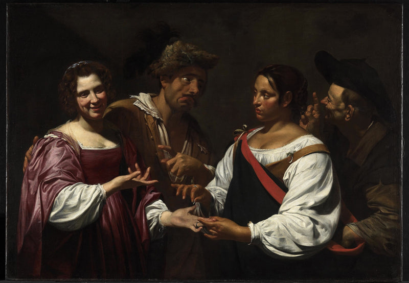 La indovina - Simon Vouet