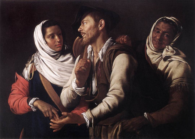 La veggente - Simon Vouet