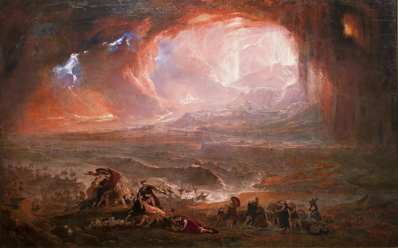La Distruzione di Pompei e Ercolano - John Martin