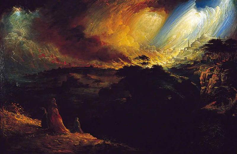 La distruzione di Sodoma e Gomorra - John Martin