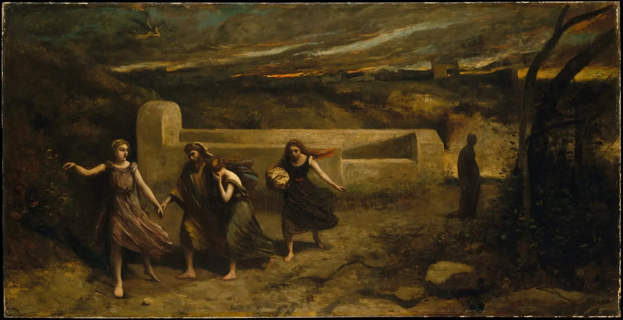 La Distruzione di Sodoma - Jean-Baptiste Camille Corot