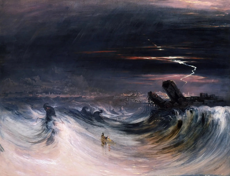 La Distruzione di Tyr - John Martin