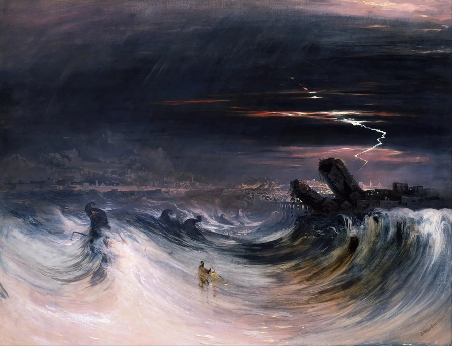 La Distruzione di Tyr - John Martin