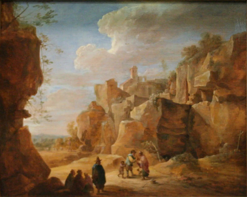 La disuso di buona avventura - David Teniers il Giovane
