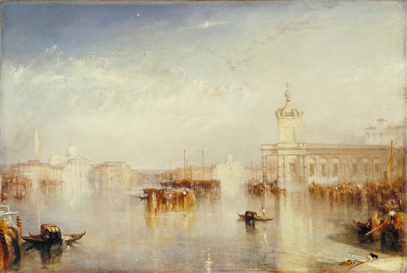 La Dogana, San Giorgio, Citella, di Piazza Europa - J. M. W. Turner