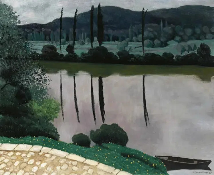 La Dordogna a Vitrac - Félix Vallotton