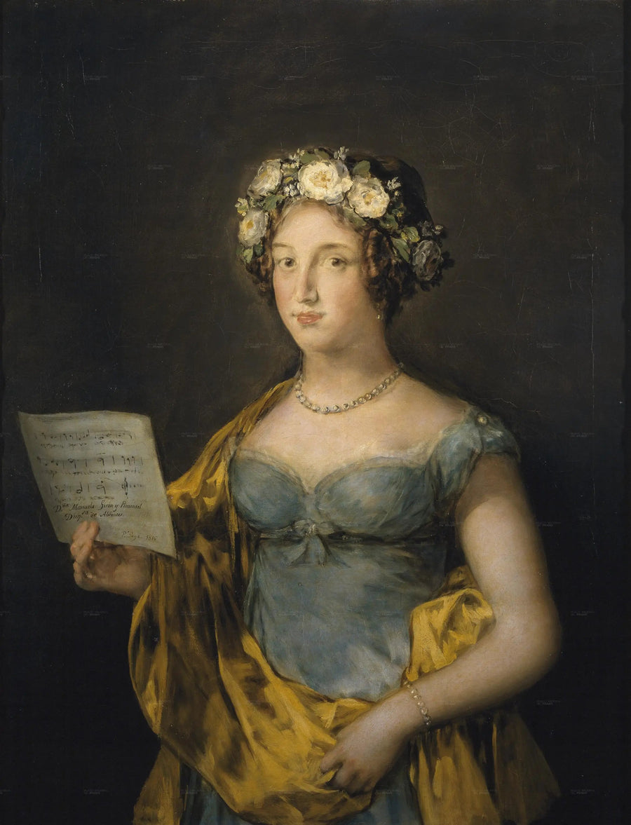 La Duchessa d'Abrantes - Francisco de Goya