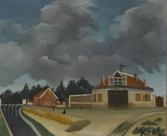 La Fabrique de sedie - Henri Rousseau