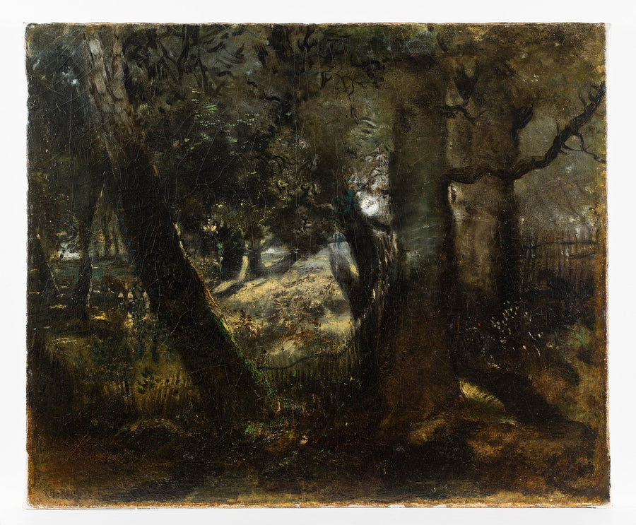 La fagianeria nella foresta di Compiègne - Théodore Rousseau