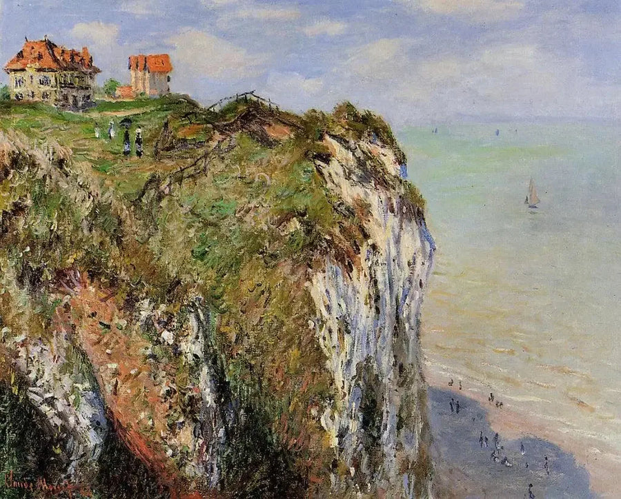 La Scogliera a Dieppe - Claude Monet