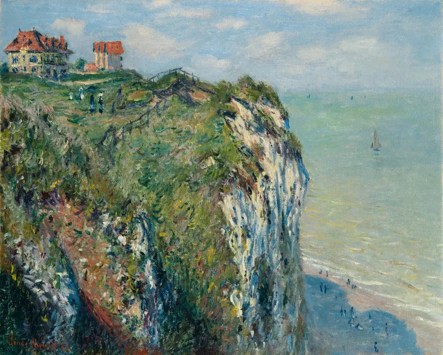 La Scogliera a Dieppe - Claude Monet