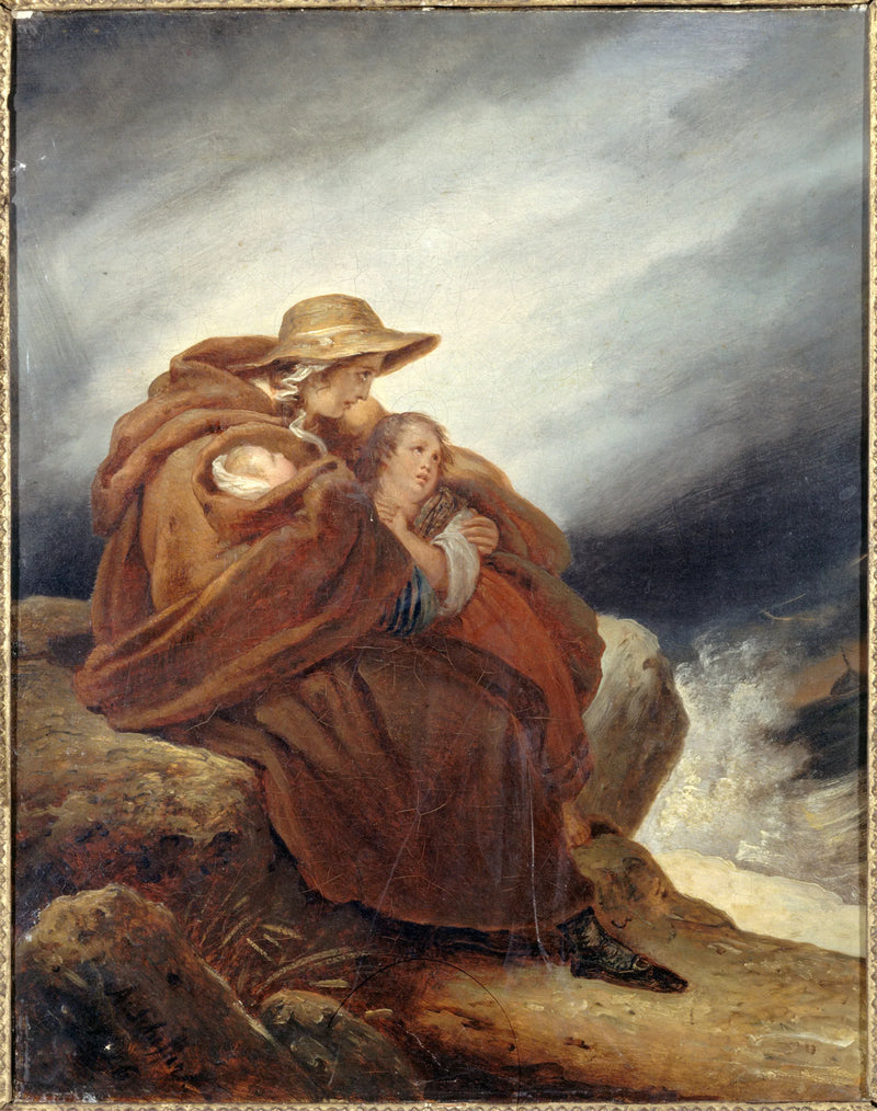 La famiglia del marinaio - Ary Scheffer