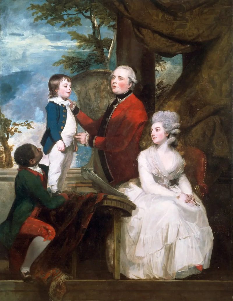 La famiglia del Tempio - Joshua Reynolds