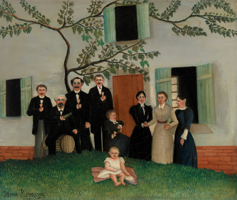 La Famiglia - Henri Rousseau