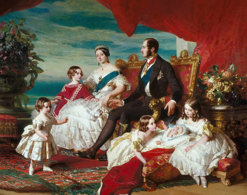 La famiglia reale in 1846 - Franz Xaver Winterhalter