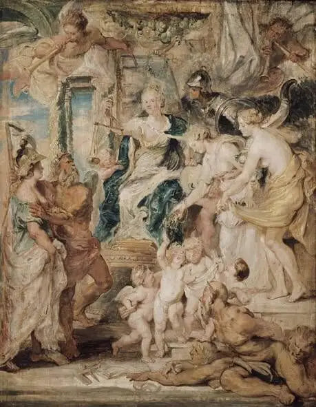 La Félicité della Régence - Peter Paul Rubens