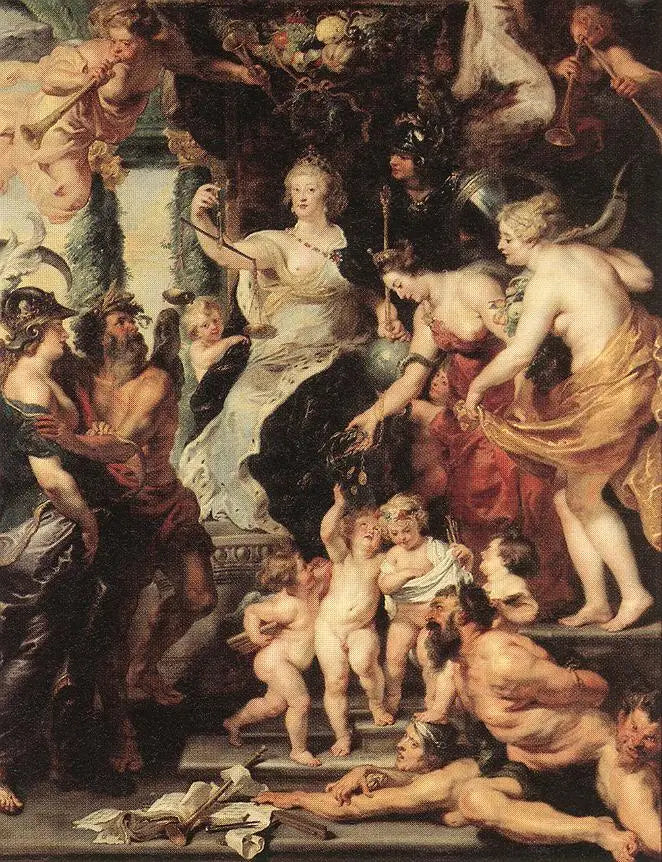 La Félicité della reggenza - Peter Paul Rubens