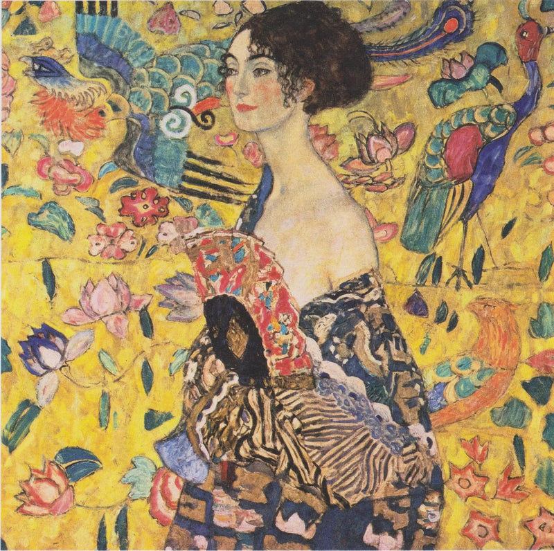 La Donna con il Ventaglio - Gustav Klimt