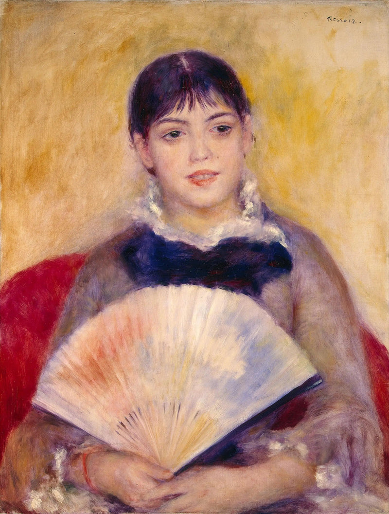 La Donna con il Ventaglio - Pierre-Auguste Renoir