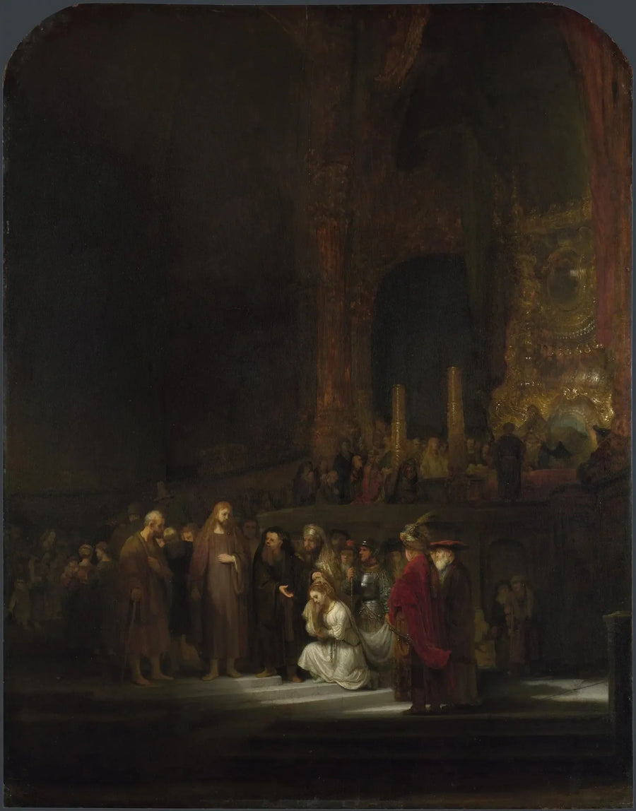 La donna adultera - Rembrandt