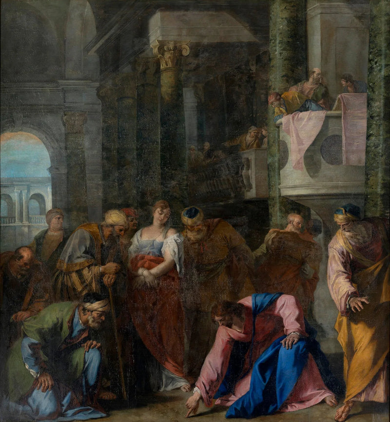 La donna adultera - Sebastiano Ricci