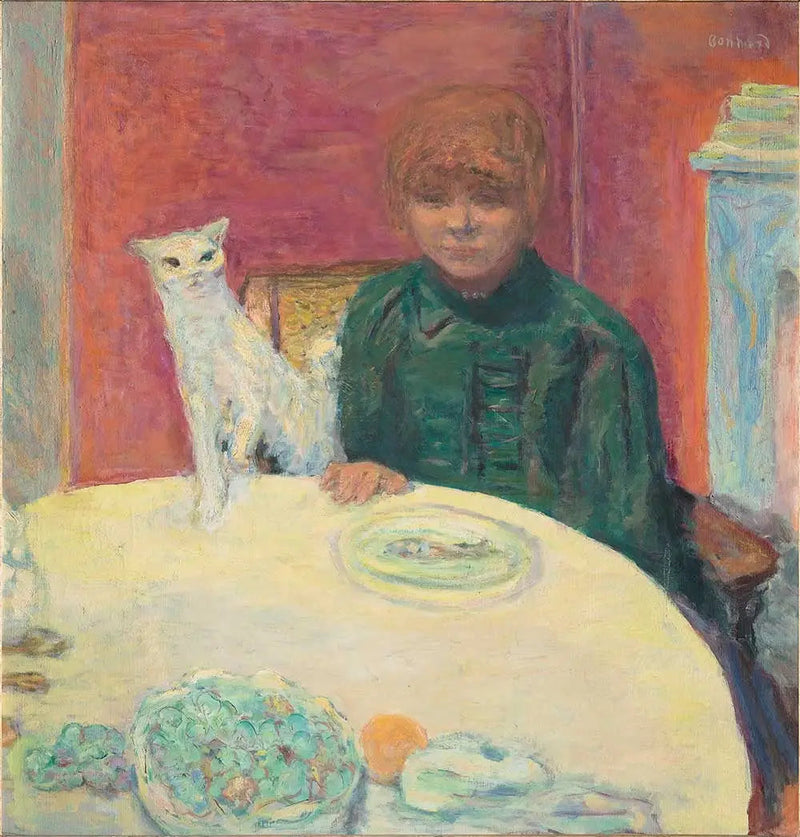 La Donna con il gatto - Pierre Bonnard