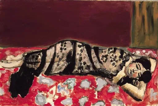 La Donna sul divano - Henri Matisse