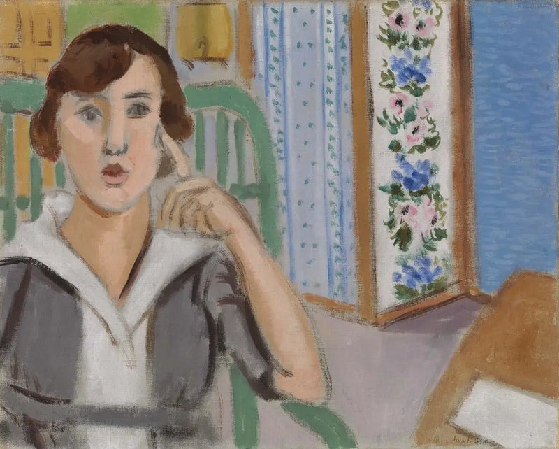 La Donna con il paravento - Henri Matisse