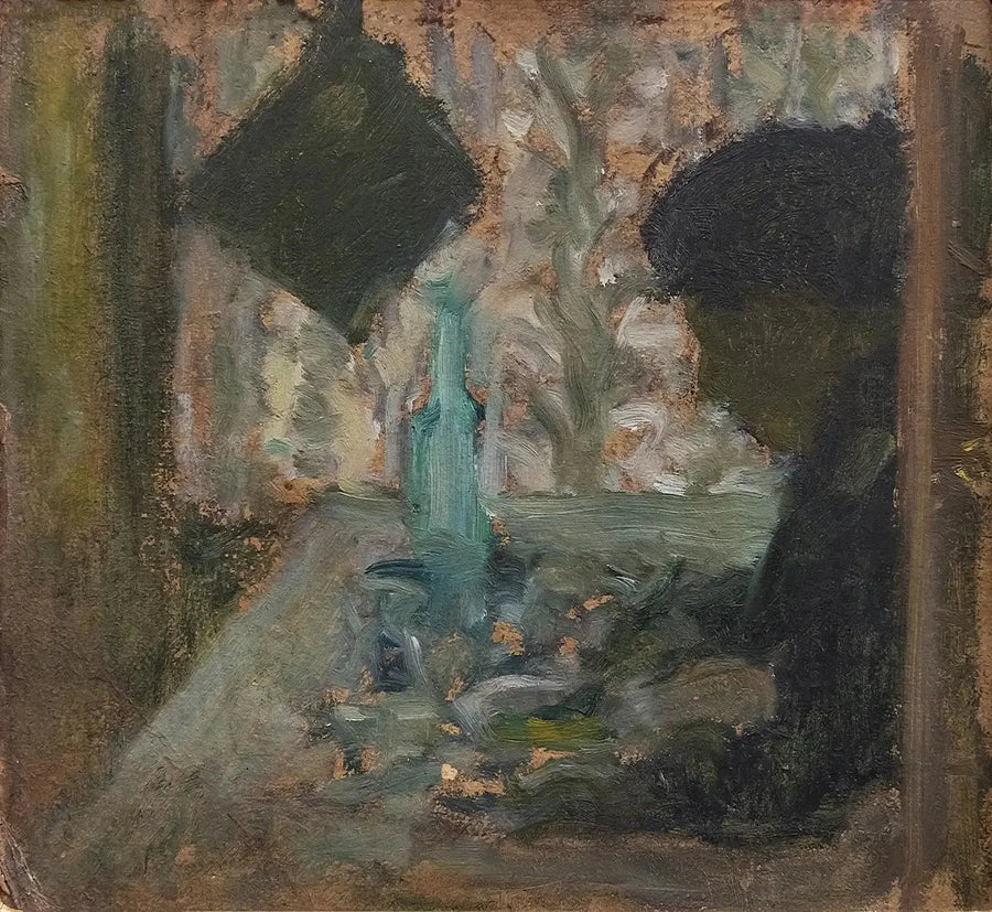 La Donna al ristorante - Pierre Bonnard